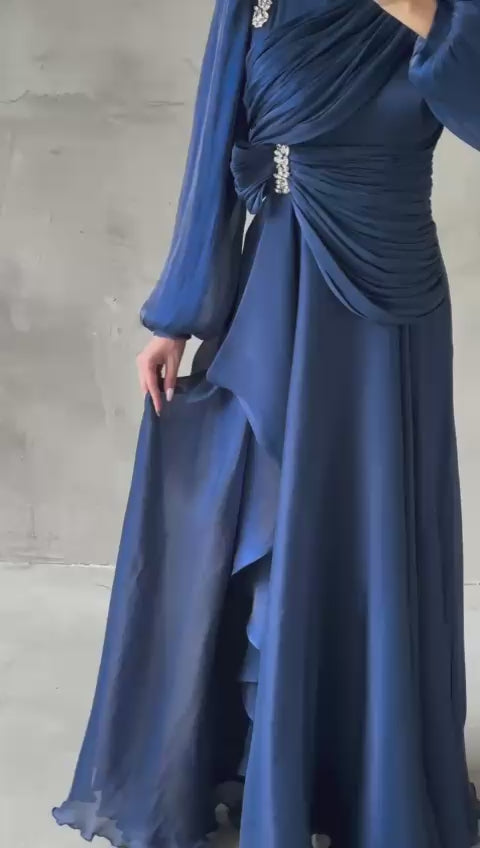 TASARIM MAXİ TÜL ABİYE